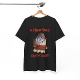 Halloween Spooky A Nightmare On Boo Street Tee Shirt - Unisex Heavy Cotton Casual Fit